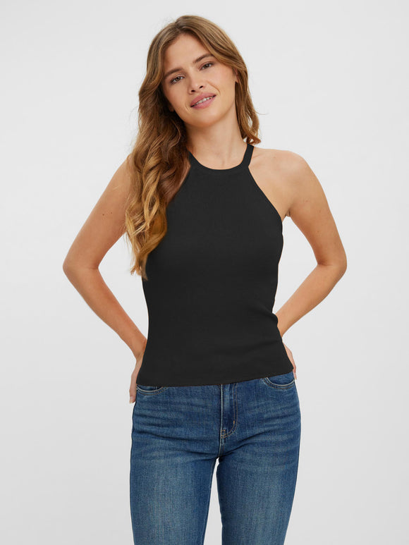 Vero Moda Sofi Rib Halter Tank Top