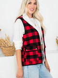 Evyr Buffalo Check Vest lo