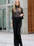 Shar Mock Neck Bodysuit Top