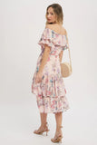 Sarafina Chiffon Ruffle Dress