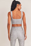 Leopard Foil Bra