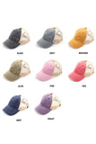 Classic Pony Tail Mesh Back Ball Cap