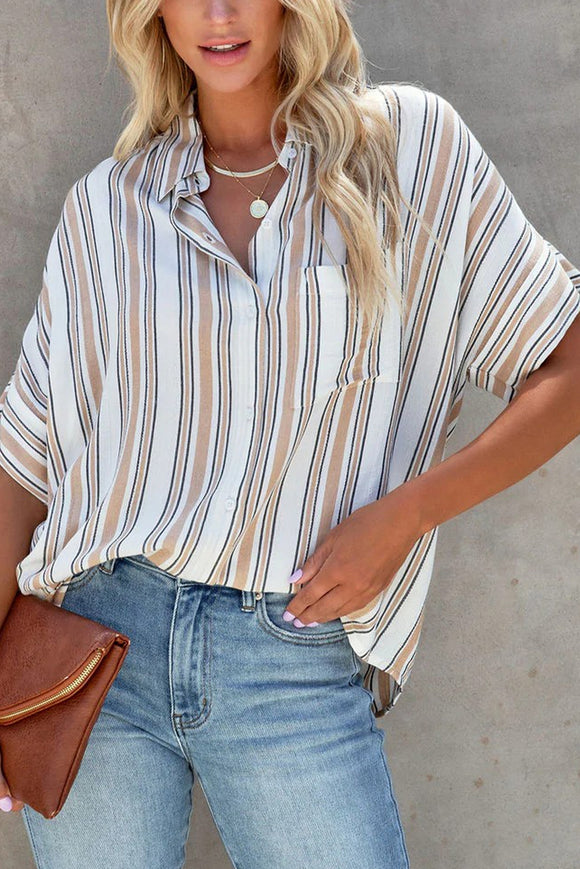 Julia Striped Blouse
