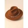 Chelsea Chain Link Fedora Hat