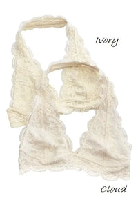 Helena Lace Halter Bralette