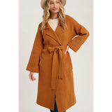 Julie Effortless Knitted Trench Coat