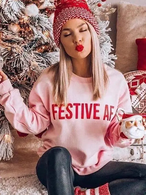 Festive AF Sweatshirt