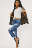 KanCan Eloise High Rise Slim Straight Jean