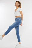 KanCan Danielle High Rise Straight Jean