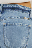 KanCan Beren Mid Rise Distressed Jean Short