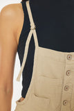 KanCan Marceline Straight Leg Jean Overalls