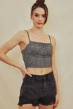 KanCan Ivanna High Rise Shorts