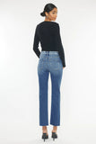 KanCan Walnut High Rise Slim Straight Jeans