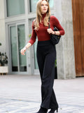Shar Mock Neck Bodysuit Top