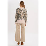Stephanie Brushed Leopard Pullover