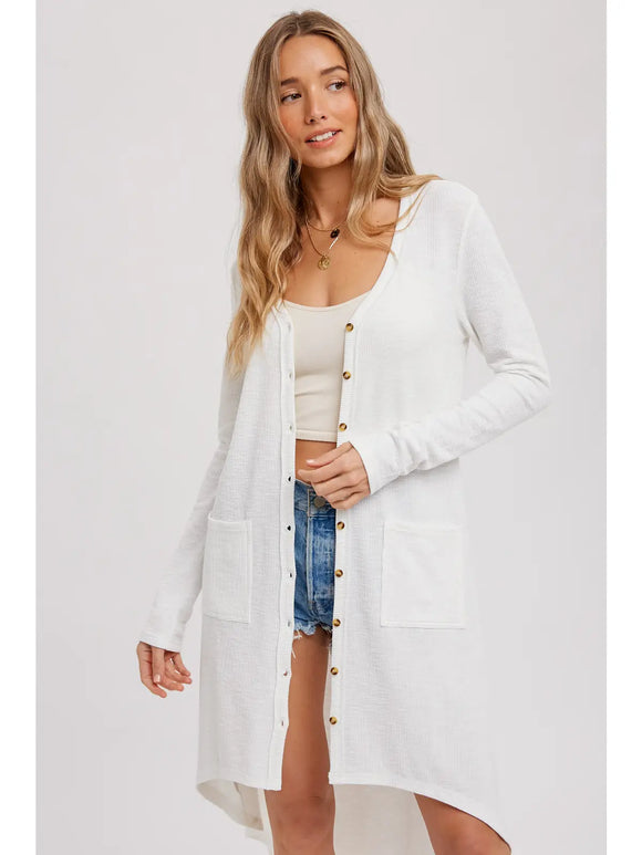 Mia Hi-Lo Cardigan