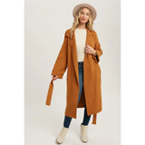 Julie Effortless Knitted Trench Coat