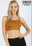 Lattice Adjustable Strap Bralette