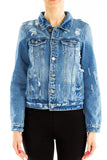 KanCan Distressed Jean Jacket