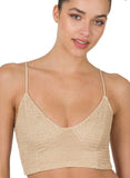 Reese Smocked Triangle Bralette