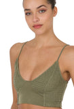 Reese Smocked Triangle Bralette