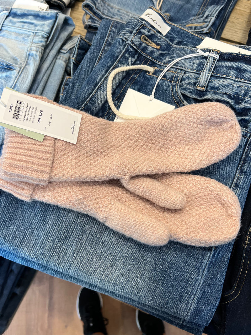 Only Anelise Knit Mittens