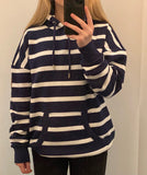 Wanakome Billie Striped Pullover Hoodie