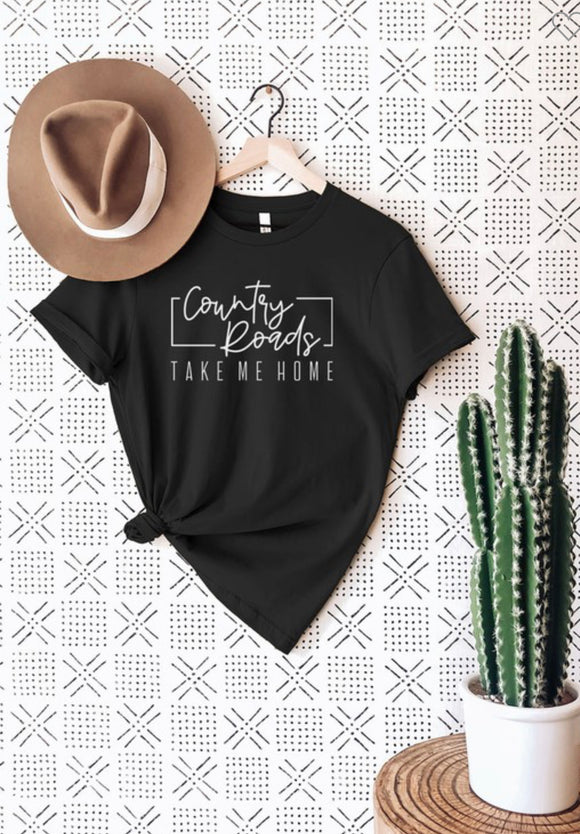 Country Roads Take Me Home Graphic Ter