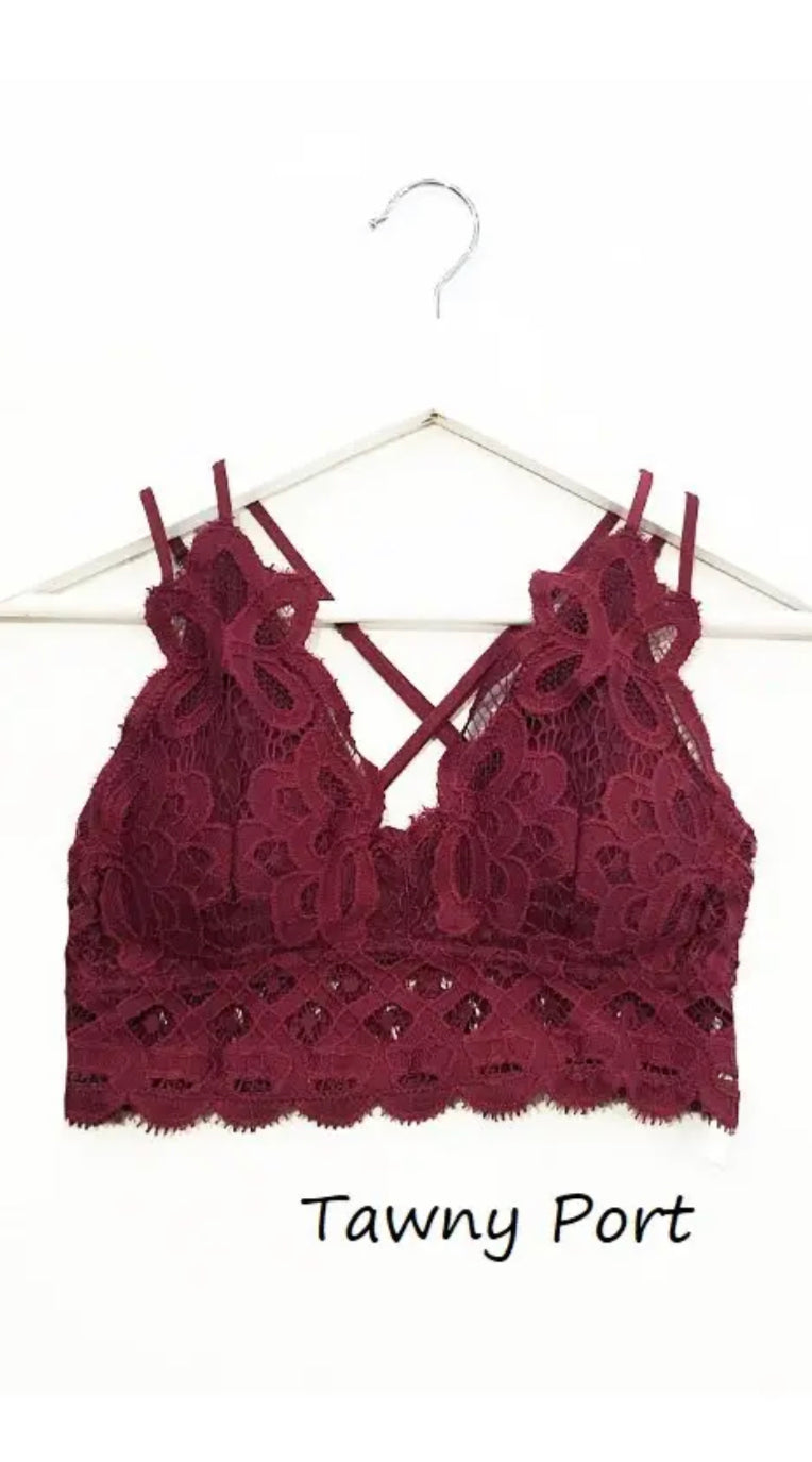 Chantelle Lace Floral Bralette