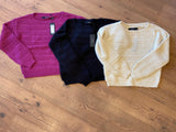 Vero Moda Dollar Long Sleeve Knit Sweater