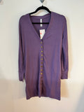 Laura Snap Cardigan- Long Length
