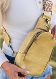 Boston Leather Crossbody Bag