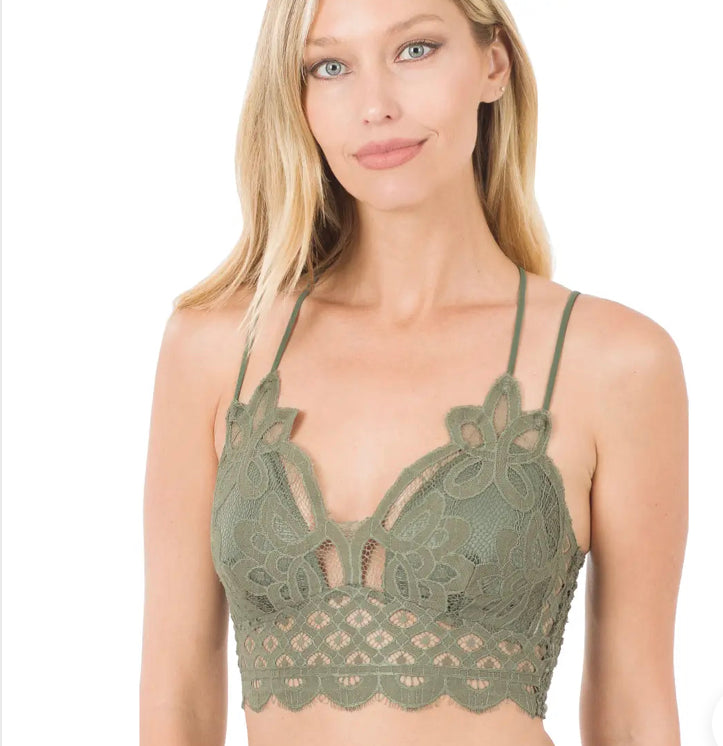 Chantelle Lace Floral Bralette