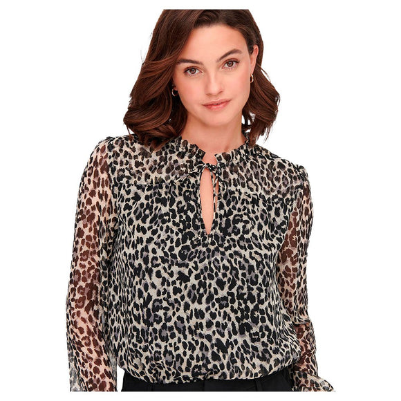 Only Ditsy  Long Sleeve Blouse