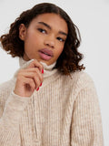Vero Moda Poppy Long Sleeve Zip Collar Cropped Sweater