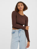 Vero Moda Isla Long Sleeve Short Top